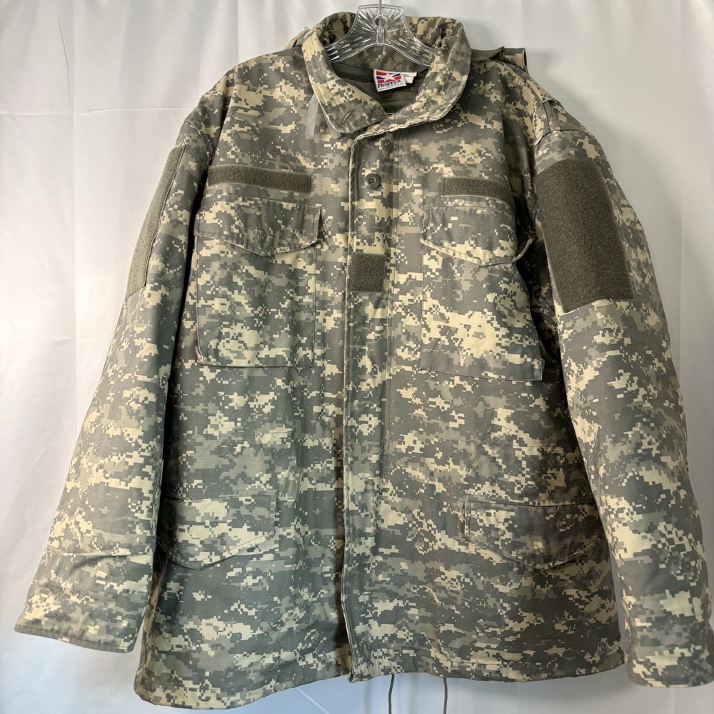 VTG Propper International US Army M65 Cold Weather Coat Hooded Large